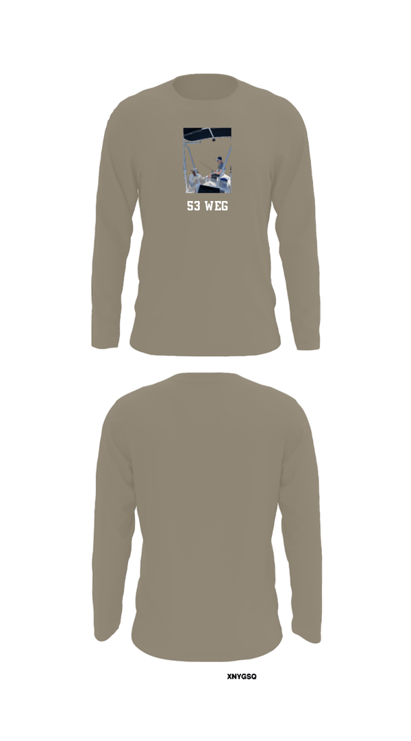 Long Sleeve Performance Shirt, 53 weg, Air Force, Teamtime, Team time, sublimation, custom sports apparel, team uniforms, spirit wear, spiritwear, sports uniforms, custom shirts, team store, custom team store, fundraiser sports, apparel fundraiser
