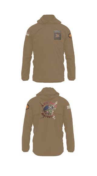 Windbreaker, Archer Battery 2-2 FA, Army, Teamtime, Team time, sublimation, custom sports apparel, team uniforms, spirit wear, spiritwear, sports uniforms, custom shirts, team store, custom team store, fundraiser sports, apparel fundraiser
