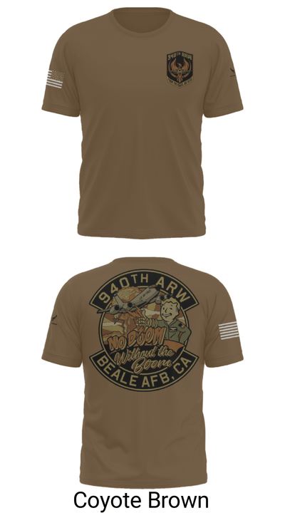 940 Air Refueling Wing 53360157 Short Sleeve Performance Shirt - 16