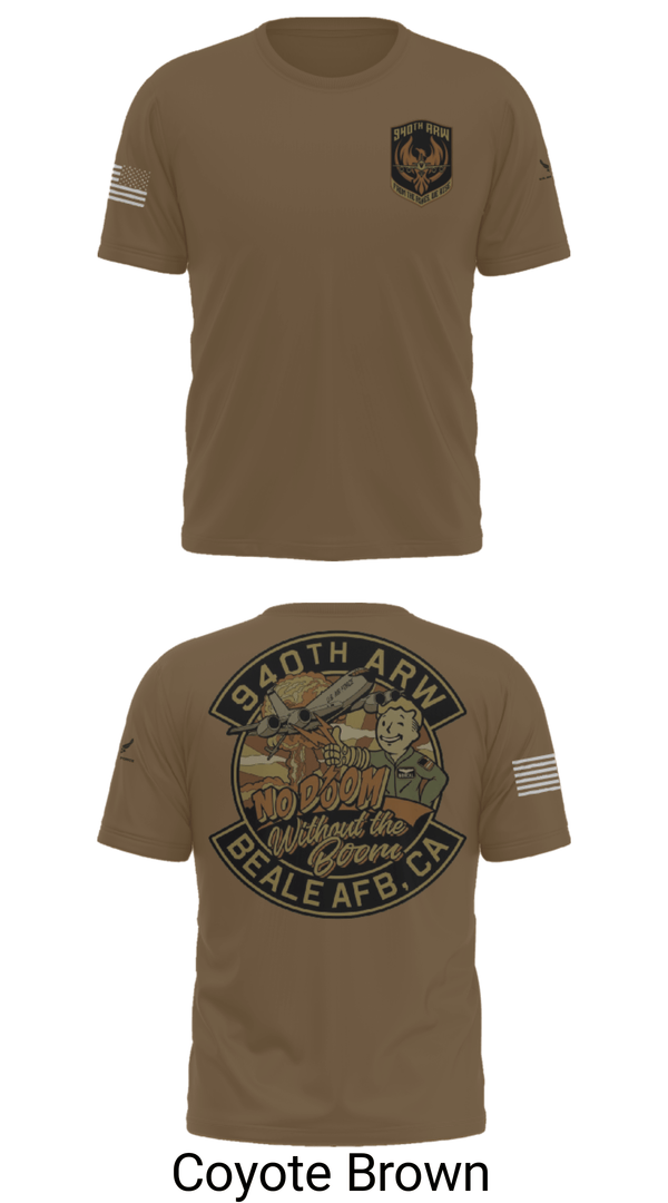 Short Sleeve Performance Shirt, 940 Air Refueling Wing, , Teamtime, Team time, sublimation, custom sports apparel, team uniforms, spirit wear, spiritwear, sports uniforms, custom shirts, team store, custom team store, fundraiser sports, apparel fundraiser