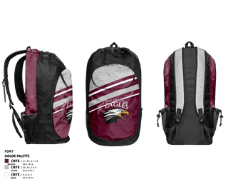 Gear Bag, Pikes Peak Christian School, , Teamtime, Team time, sublimation, custom sports apparel, team uniforms, spirit wear, spiritwear, sports uniforms, custom shirts, team store, custom team store, fundraiser sports, apparel fundraiser