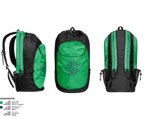 Gear Bag, Spring Creek High School Basketball, Men's Basketball, Teamtime, Team time, sublimation, custom sports apparel, team uniforms, spirit wear, spiritwear, sports uniforms, custom shirts, team store, custom team store, fundraiser sports, apparel fundraiser