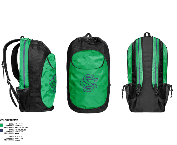 Gear Bag, Spring Creek High School Basketball, Men's Basketball, Teamtime, Team time, sublimation, custom sports apparel, team uniforms, spirit wear, spiritwear, sports uniforms, custom shirts, team store, custom team store, fundraiser sports, apparel fundraiser