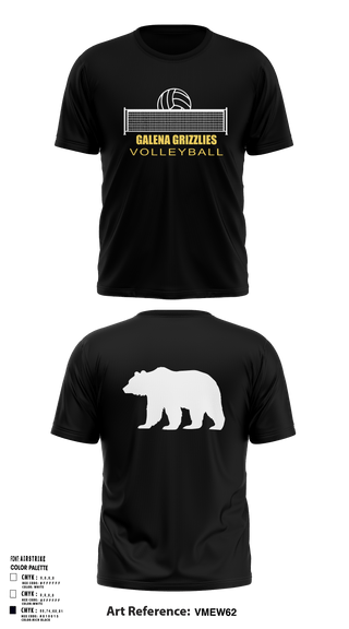 Short Sleeve Performance Shirt, Galena High School Volleyball, Women's Volleyball, Teamtime, Team time, sublimation, custom sports apparel, team uniforms, spirit wear, spiritwear, sports uniforms, custom shirts, team store, custom team store, fundraiser sports, apparel fundraiser