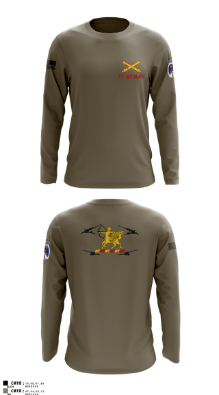 Long Sleeve Performance Shirt, 3-6 FA, Army, Teamtime, Team time, sublimation, custom sports apparel, team uniforms, spirit wear, spiritwear, sports uniforms, custom shirts, team store, custom team store, fundraiser sports, apparel fundraiser