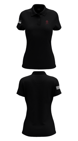 Womens Short Sleeve Performance Polo, El Rodeo, Baseball, Teamtime, Team time, sublimation, custom sports apparel, team uniforms, spirit wear, spiritwear, sports uniforms, custom shirts, team store, custom team store, fundraiser sports, apparel fundraiser