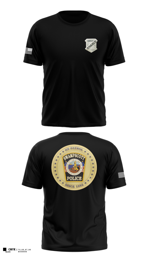 Short Sleeve Performance Shirt, Swampscott Police, Police, Teamtime, Team time, sublimation, custom sports apparel, team uniforms, spirit wear, spiritwear, sports uniforms, custom shirts, team store, custom team store, fundraiser sports, apparel fundraiser