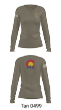 The 2403 2956612 Women's Long Sleeve V-neck Shirt - 73