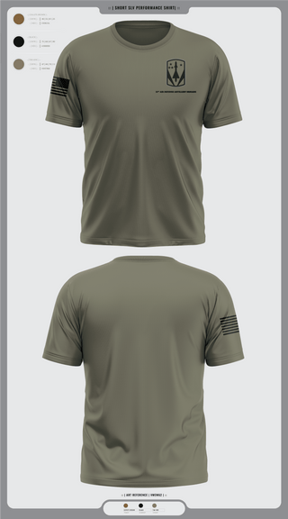 Short Sleeve Performance Shirt, 31st Air Defense Artillery Brigade, Army, Teamtime, Team time, sublimation, custom sports apparel, team uniforms, spirit wear, spiritwear, sports uniforms, custom shirts, team store, custom team store, fundraiser sports, apparel fundraiser