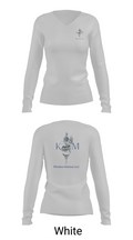K&M window solutions llc 44492171 Women's Long Sleeve V-neck Shirt - 16