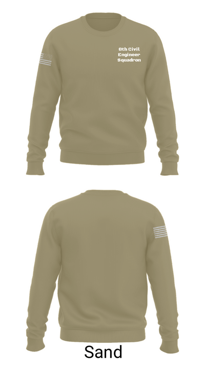 8th Civil Engineer Squadron 95105719 Crew Neck Sweatshirt - 47