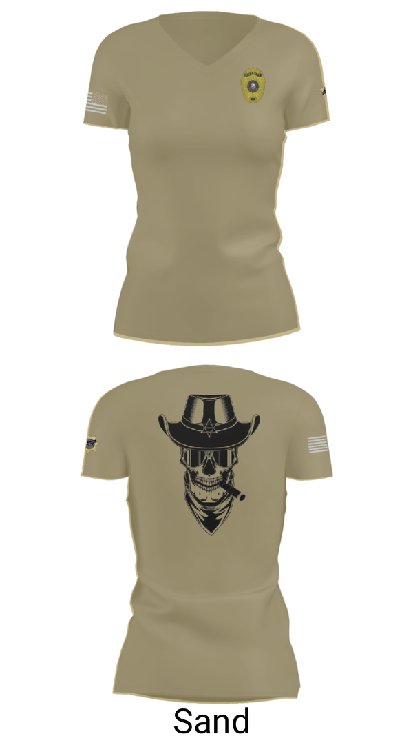 Womens Short Sleeve Vneck Shirt, Charlie Squad, Police, Teamtime, Team time, sublimation, custom sports apparel, team uniforms, spirit wear, spiritwear, sports uniforms, custom shirts, team store, custom team store, fundraiser sports, apparel fundraiser