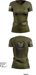 314th Security Forces Squadron 76441062 Women's Short Sleeve V-neck Shirt - 251