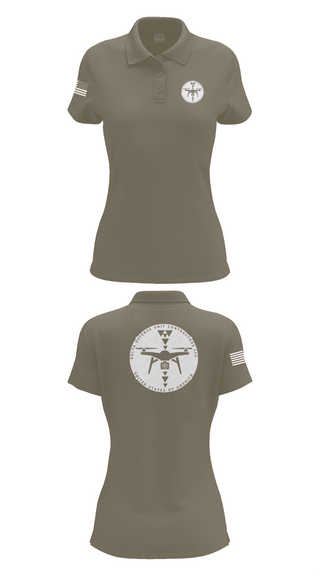 Womens Short Sleeve Performance Polo, Delta Defense Unit, Police, Teamtime, Team time, sublimation, custom sports apparel, team uniforms, spirit wear, spiritwear, sports uniforms, custom shirts, team store, custom team store, fundraiser sports, apparel fundraiser