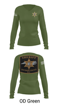 DCSO 2nd Squad 88139355 Women's Long Sleeve V-neck Shirt - 54