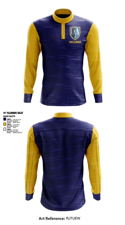 Bulldogs 95956588 Quarter Zip Jacket - 2