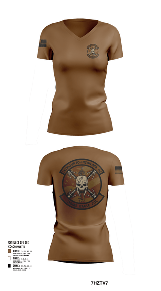 Womens Short Sleeve Vneck Shirt, 4th Logistics Readiness Unit, Air Force, Teamtime, Team time, sublimation, custom sports apparel, team uniforms, spirit wear, spiritwear, sports uniforms, custom shirts, team store, custom team store, fundraiser sports, apparel fundraiser