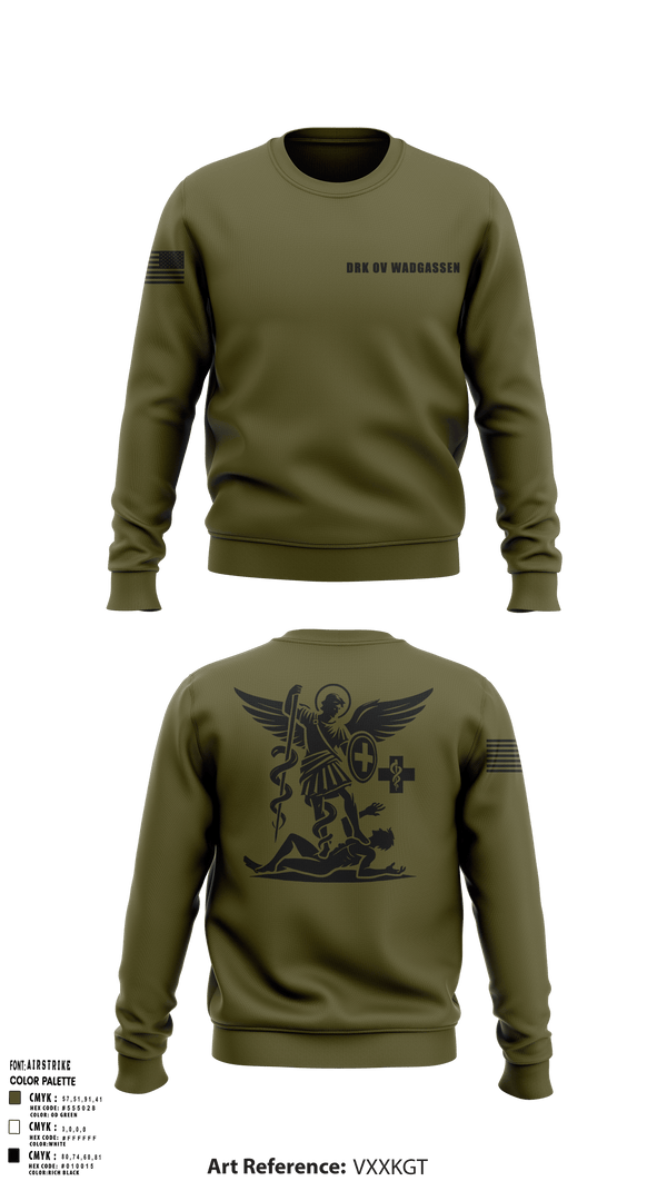 Crew Neck Sweatshirt, DRK ov Wadgassen, Fire Department, Teamtime, Team time, sublimation, custom sports apparel, team uniforms, spirit wear, spiritwear, sports uniforms, custom shirts, team store, custom team store, fundraiser sports, apparel fundraiser