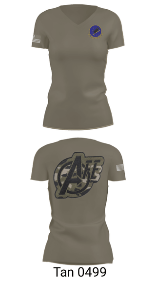 Womens Short Sleeve Vneck Shirt, 509 OSS, Air Force, Teamtime, Team time, sublimation, custom sports apparel, team uniforms, spirit wear, spiritwear, sports uniforms, custom shirts, team store, custom team store, fundraiser sports, apparel fundraiser