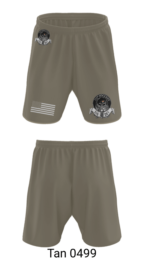 Athletic Shorts With Pockets, 112 SOCCENT SIGDET, Army, Teamtime, Team time, sublimation, custom sports apparel, team uniforms, spirit wear, spiritwear, sports uniforms, custom shirts, team store, custom team store, fundraiser sports, apparel fundraiser