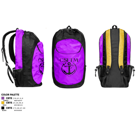Gear Bag, Cudahy High School Swimming, Swimming, Teamtime, Team time, sublimation, custom sports apparel, team uniforms, spirit wear, spiritwear, sports uniforms, custom shirts, team store, custom team store, fundraiser sports, apparel fundraiser