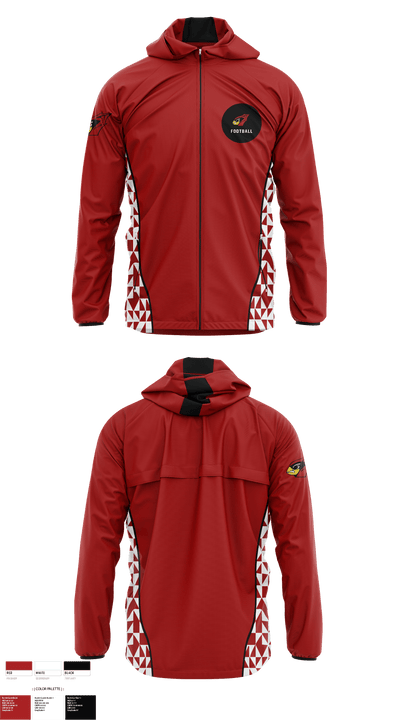 Del valle cardinals 56300531 Windbreaker - 1