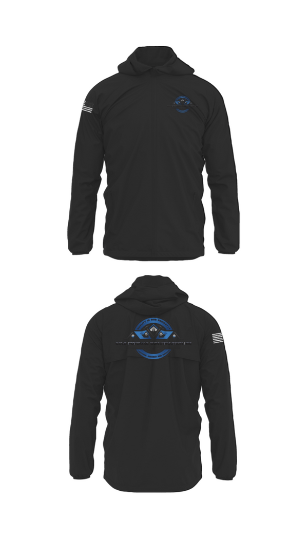 Windbreaker, Gold Potomac construction inc, Golf, Teamtime, Team time, sublimation, custom sports apparel, team uniforms, spirit wear, spiritwear, sports uniforms, custom shirts, team store, custom team store, fundraiser sports, apparel fundraiser