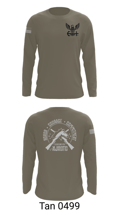 Kennesaw Mountain NJROTC 60987688 Long Sleeve Performance Shirt - 63