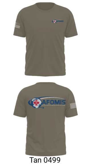 Old School Cotton Feel Shirt, AFOMIS, Air Force, Teamtime, Team time, sublimation, custom sports apparel, team uniforms, spirit wear, spiritwear, sports uniforms, custom shirts, team store, custom team store, fundraiser sports, apparel fundraiser