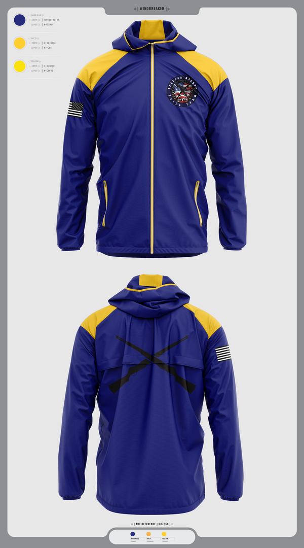 Windbreaker, Seaford NJROTC, Navy, Teamtime, Team time, sublimation, custom sports apparel, team uniforms, spirit wear, spiritwear, sports uniforms, custom shirts, team store, custom team store, fundraiser sports, apparel fundraiser
