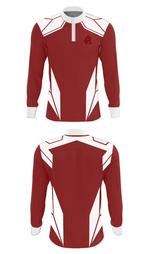 Quarter Zip Jacket, John Handley High School Baseball, Baseball, Teamtime, Team time, sublimation, custom sports apparel, team uniforms, spirit wear, spiritwear, sports uniforms, custom shirts, team store, custom team store, fundraiser sports, apparel fundraiser