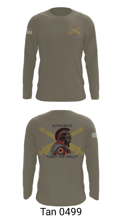 ALPHA ROCK 20137343 Long Sleeve Performance Shirt - 66