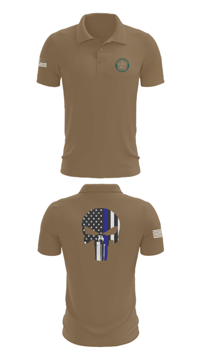 BROWARD SHERIFF EXPLORERS 82961941 Short Sleeve Performance Polo - 7