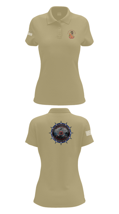 3rd Intelligence Battalion 49807001 Women's Short Sleeve Performance Polo  - 95