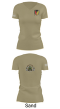 9th Comm Service company 88104614 Women's Short Sleeve V-neck Shirt - 88