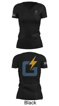 Georgia transformerGeorgia transformer 83211310 Women's Short Sleeve V-neck Shirt - 27
