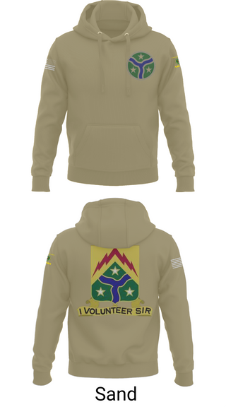 Hoodie, 278th Armored Cavalry, Army, Teamtime, Team time, sublimation, custom sports apparel, team uniforms, spirit wear, spiritwear, sports uniforms, custom shirts, team store, custom team store, fundraiser sports, apparel fundraiser