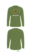 33rd Infantry 79937532 Long Sleeve Performance Shirt - 52