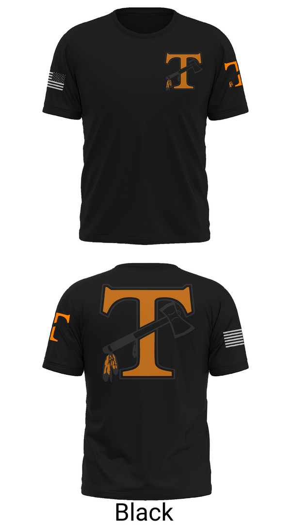 Old School Cotton Feel Shirt, Tecumseh indian, Wrestling, Teamtime, Team time, sublimation, custom sports apparel, team uniforms, spirit wear, spiritwear, sports uniforms, custom shirts, team store, custom team store, fundraiser sports, apparel fundraiser