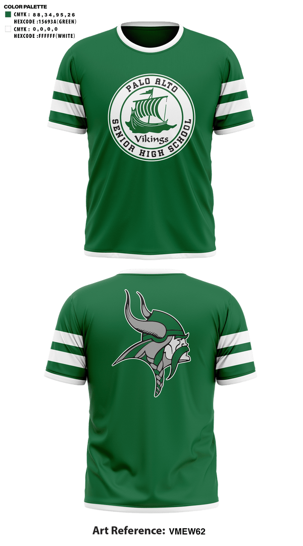 Short Sleeve Performance Shirt, Palo Alto High School Cheer, Cheer, Teamtime, Team time, sublimation, custom sports apparel, team uniforms, spirit wear, spiritwear, sports uniforms, custom shirts, team store, custom team store, fundraiser sports, apparel fundraiser