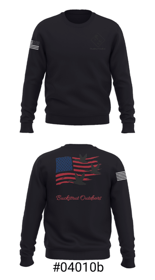 Crew Neck Sweatshirt, Buckstrut OutdoorsBuckstrut Outdoors, , Teamtime, Team time, sublimation, custom sports apparel, team uniforms, spirit wear, spiritwear, sports uniforms, custom shirts, team store, custom team store, fundraiser sports, apparel fundraiser