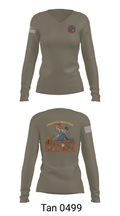 MCB Camp Blaz Ordnance 73476063 Women's Long Sleeve V-neck Shirt - 77