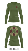 US MEDDAC 46009212 Women's Long Sleeve V-neck Shirt - 57