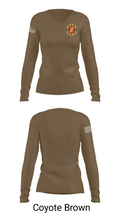 127 37504104 Women's Long Sleeve V-neck Shirt - 17