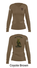 MFRC 40243185 Women's Long Sleeve V-neck Shirt - 17