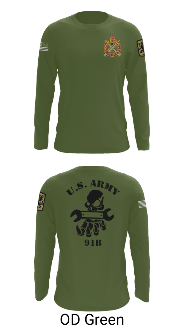 Long Sleeve Performance Shirt, 411TH, Army, Teamtime, Team time, sublimation, custom sports apparel, team uniforms, spirit wear, spiritwear, sports uniforms, custom shirts, team store, custom team store, fundraiser sports, apparel fundraiser