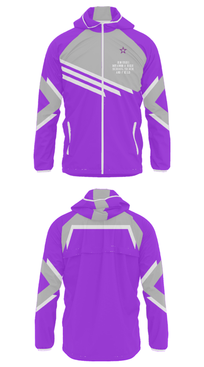 Hiroshi Miyamura High School Track and Field 73163312 Windbreaker - 27