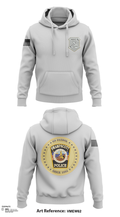 Swampscott Police 55581807 Hoodie - 119