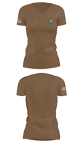 A Co.2-10 AHB 24005115 Women's Short Sleeve V-neck Shirt - 30