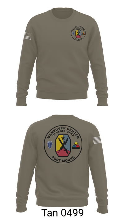 Fort moore 23614259 Crew Neck Sweatshirt - 65